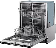 Машина посудомоечная встраиваемая 60 см Haier HDWE13-490RU (13 комплектов / 2 полки / расход воды - 11 л / Защита от перелива / А)