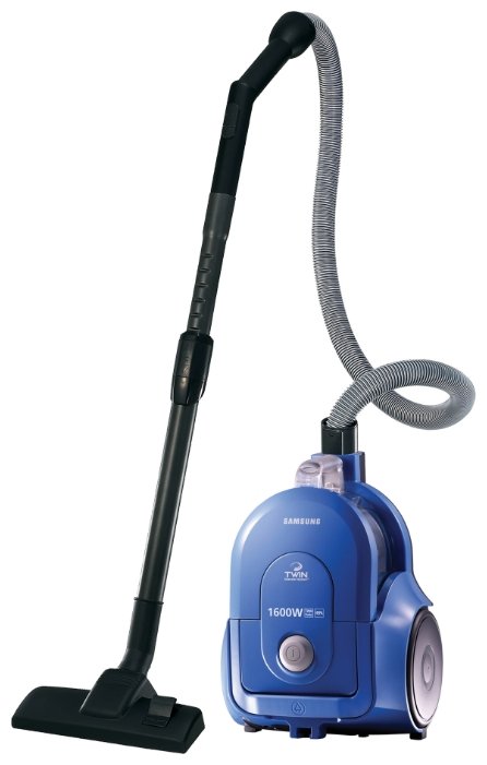 Пылесос Samsung VCC4326S3A (1600/350 Вт, контейнер 1,3л, голубой)