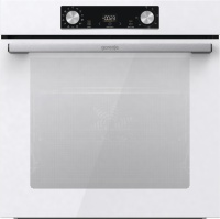 Духовой шкаф Gorenje BOS6737E03WG (Essential / 77 л / до 300 °C / Белый, стекло / AquaClean / PerfectGrill / съемные направляющие / А / IconLED) Белый