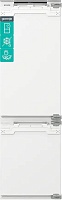 Холодильник встраиваемый Gorenje NRKI517E62WF (G800 / Объем - 252л / Высота - 177,2см / Белый / Жесткое крепление фасадов / Wi-Fi / NoFrost Dual)