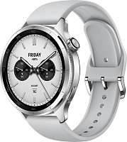 Смарт-часы Xiaomi Watch S4 Bluetooth, серебристый (BHR9197GL) Серебристый