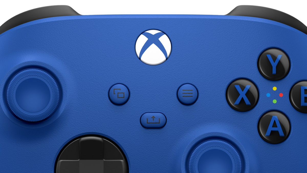 Геймпад Microsoft Xbox Wireless Controller Shock Blue (QAU-00002)