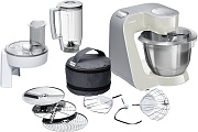 Кухонный комбайн Bosch MUM58L20 (1000Вт / 3.9л / блендер, тёрка, венчик / белый) 