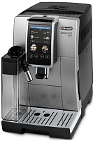 Кофемашина DeLonghi Dinamica Plus ECAM380.85.SB (кофе зерновой, молотый/ 1450 Вт/ 1.8 л/ автоматический капучинатор/ 12 напитков)