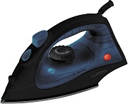 Утюг Lumme LU-IR1137A чёрный/синий (1800 Вт / подошва - металлокерамика / 1,6 м)
