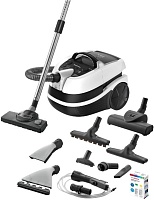 Пылесос Bosch Serie 4 Wet&dry BWD421PRO (2100 Вт, мешок/аквафильтр, 1л / 5 л, влажная уборка) Белый + черный