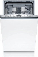 Машина посудомоечная встраиваемая 45 см Bosch SPV4HMX12E (Serie4 / 10 комплектов / 3 полки / расход воды - 8,9 л / InfoLight / Home Connect / А+++)