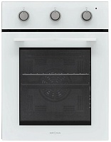 Духовой шкаф KRONA LYRA 45 WH (Узкий, 45 см / 45 л / до 260 °C / Белое стекло / Телескоп. напр. (x1) / Гриль / А)