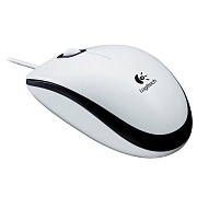 DSP Мышь Logitech B100  White USB OEM (910-003360) 