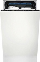 Машина посудомоечная встраиваемая 45 см Electrolux EEM43200L (SatelliteClean 600 / 10 комплектов / 3 полки / расход воды - 9,9 л / Луч на полу / А++)