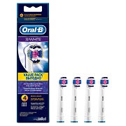 Насадка для зубных щеток Braun Oral-B 3D White EB18 (4 шт) 