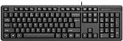 Проводная клавиатура A4Tech KK-3, (Полноразмерная/Кабель 1.5м/Мембранная), Черная