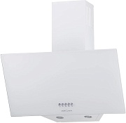 Вытяжка наклонная KRONA HELGA 600 white PB (950 м³/ч / 100 Вт / LED освещение 2x1 Вт / ширина - 59.6 см / белый / стекло)