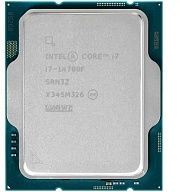 Процессор Intel Core i7-14700F Tray без кулера Raptor Lake-R 2.1(5.4) ГГц /20core(8P+16E)/без видеоядра/ 33Мб /219/65Вт s.1700 CM8071504820816