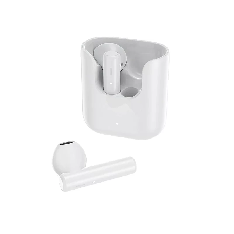 Беспроводные TWS наушники с микрофоном QCY-T12, белый-0