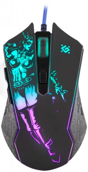 Проводная мышь Defender SIN'SISTER GM-933 (52933) 7200dpi black-0