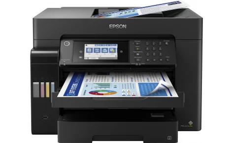 МФУ EPSON L15160 /A3+/4-цв/СНПЧ/USB+WiFi+Ethernet (RJ-45)/розетка UK/ C13T06C24A/C13T06C44A/C13T06C34A/C13T06C14A-0