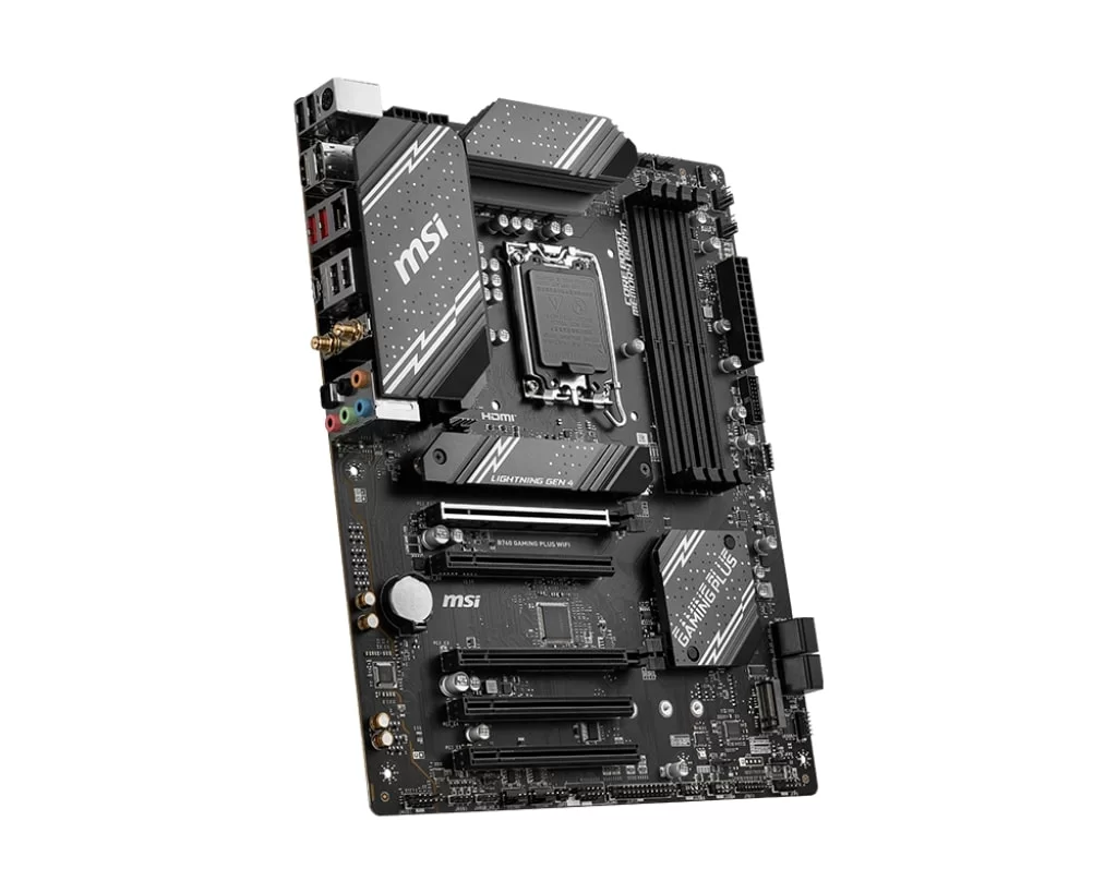 Материнская плата MSI B760 GAMING PLUS WIFI (LGA1700/B760/4xDDR5/ATX/HDMI, DP)-0
