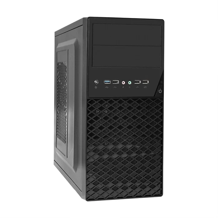 DSP Корпус Minitower ExeGate BAA-308U2-AAA450 (mATX, БП AAA450 с вент. 8см, 1*USB+2*USB3.0, HD Audio, черный)-0