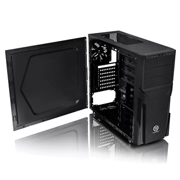 Корпус Thermaltake Versa H21/Black 3*5.25, 3*3.5/2.5int, 3*2.5int, 1*USB3, 1*USB2 CA-1B2-00M1NN-00-0