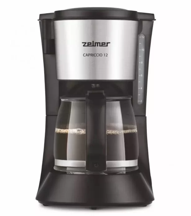 Кофеварка капельная Zelmer ZCM1200 (используемый кофе - молотый / 680 Вт / 1.6 л)-2