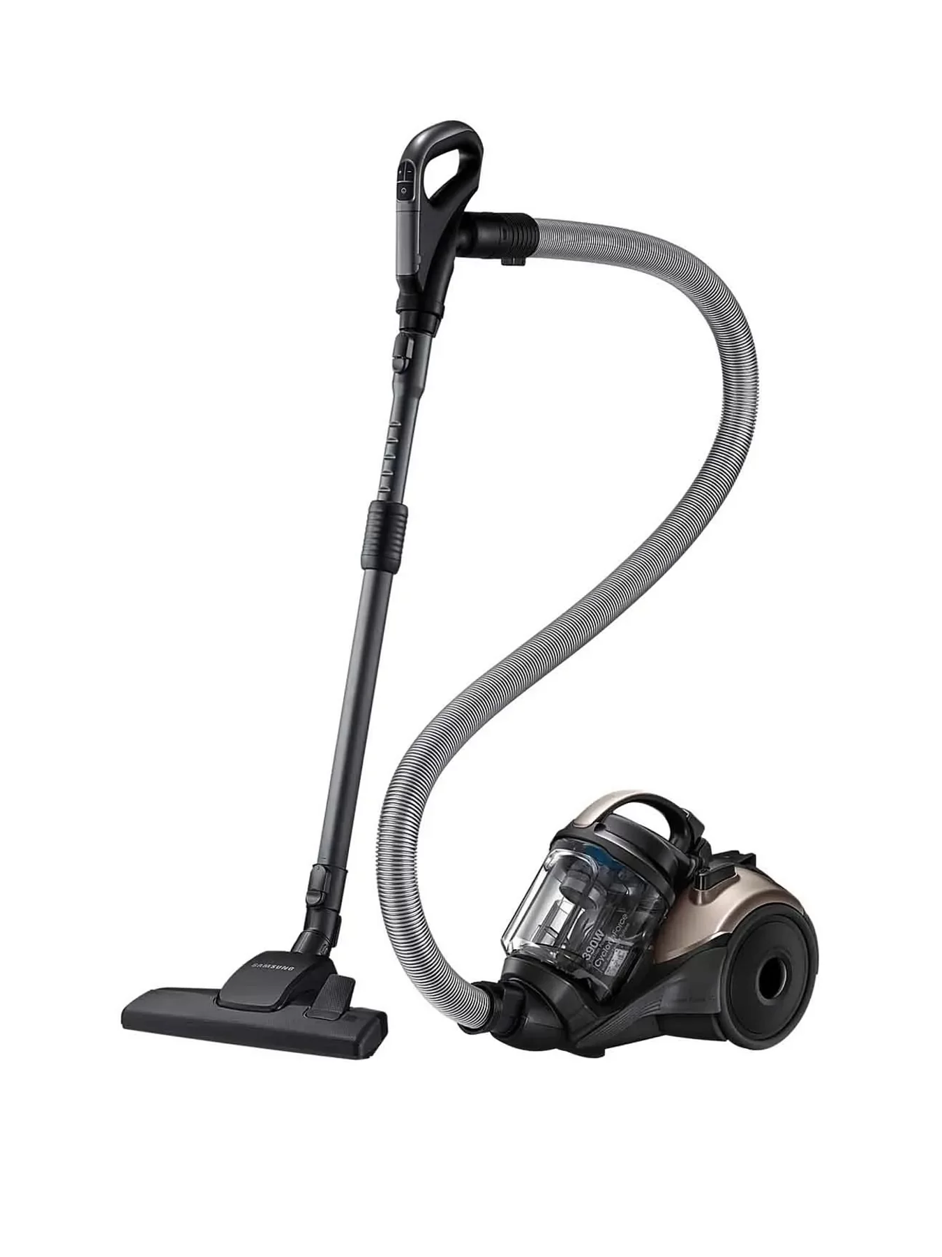 Пылесос Samsung VC15K4169HD/EV (1500/390 Вт, контейнер, 1,3л, золотой Anti-tangle turbine)-0