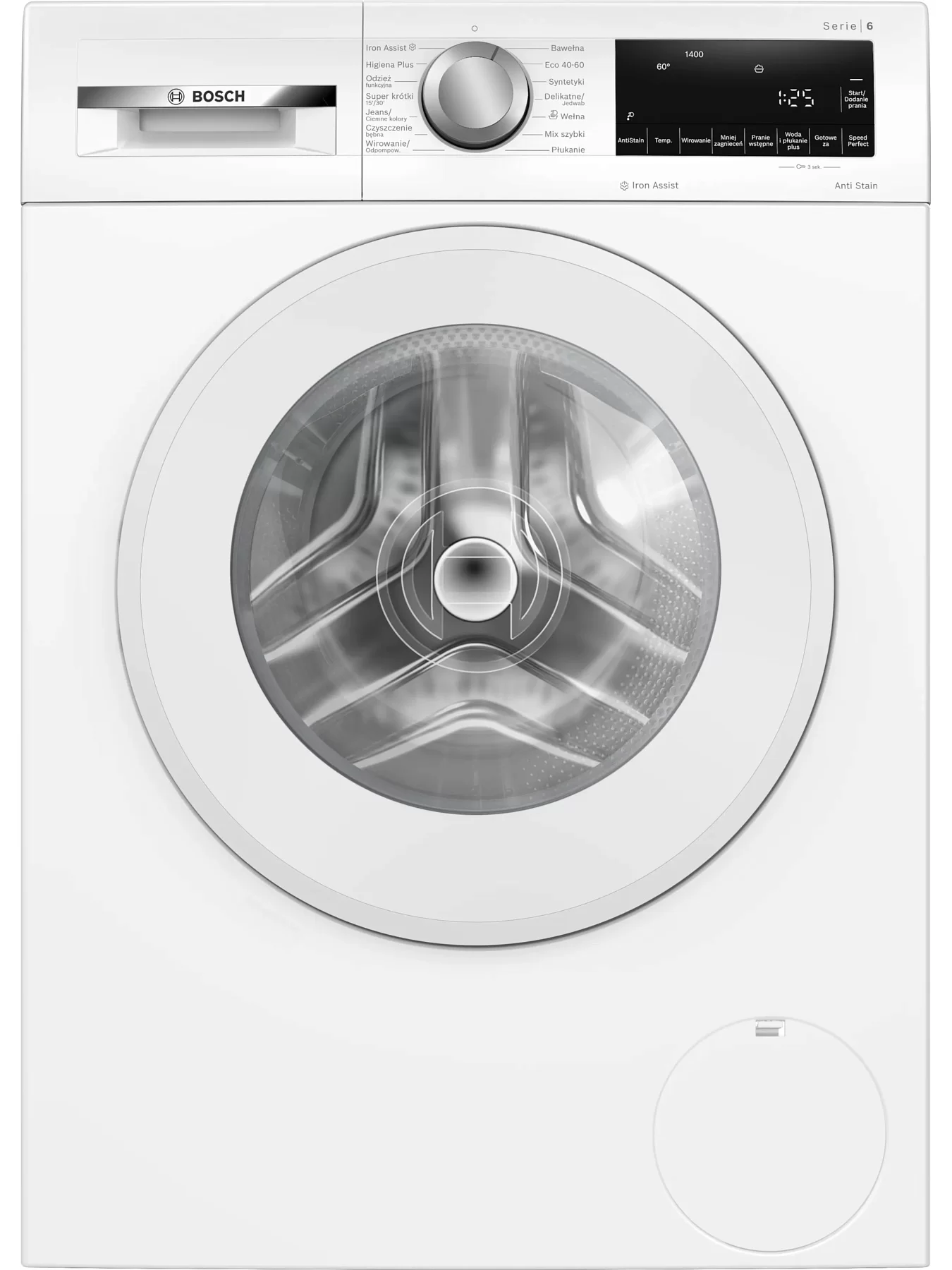 Стиральная машина Bosch WGG154ZSPL (Serie6 / 58,8см / 10кг / 1400об / SpeedPerfect / EcoSilence Drive / AntiStain / Iron Assist / А+++)-0