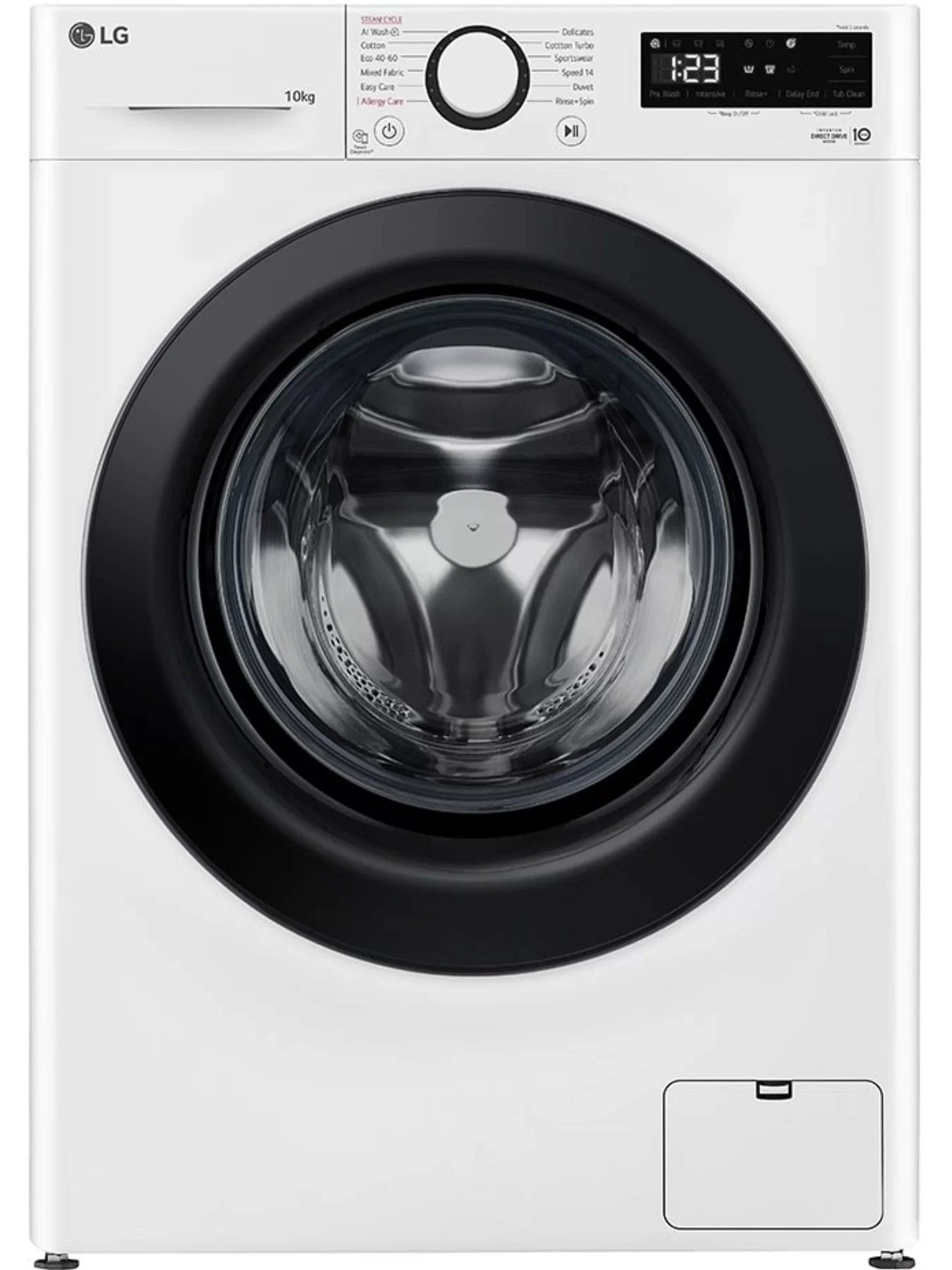 Стиральная машина LG F4WR510SBW (56,5см / 10кг / 1400об / пар / AI DD / Steam / Smart Diagnosis / Inverter Direct Drive / A+++)-0