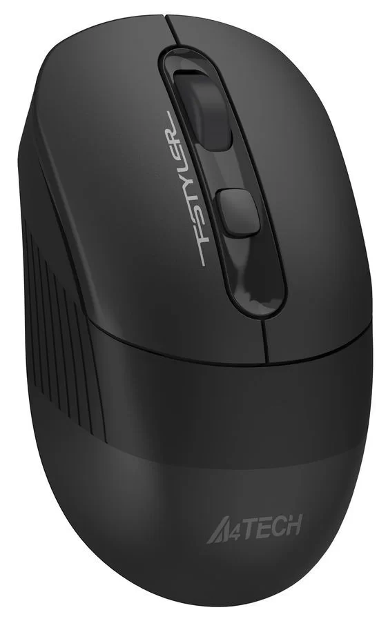 Беспроводная мышь A4Tech Fstyler FB12, Bluetooth & 2.4GHz, оптическая, черная-0