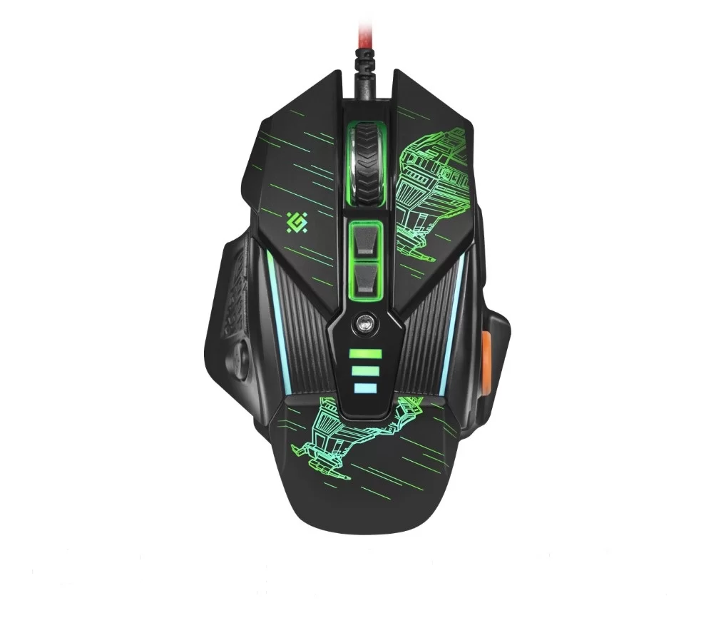 Проводная мышь Defender STARX GM-390L (52390)  3200 dpi, черный-0