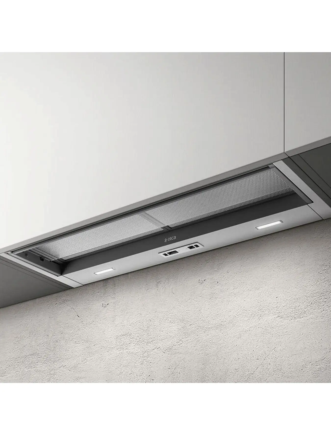 Вытяжка полновстраиваемая Elica CIAK 2.0 S GR/A/60 (425 м³/ч / 121 Вт / LED освещение 2x2,5 Вт / ширина - 56,4 см / нерж. сталь)-0