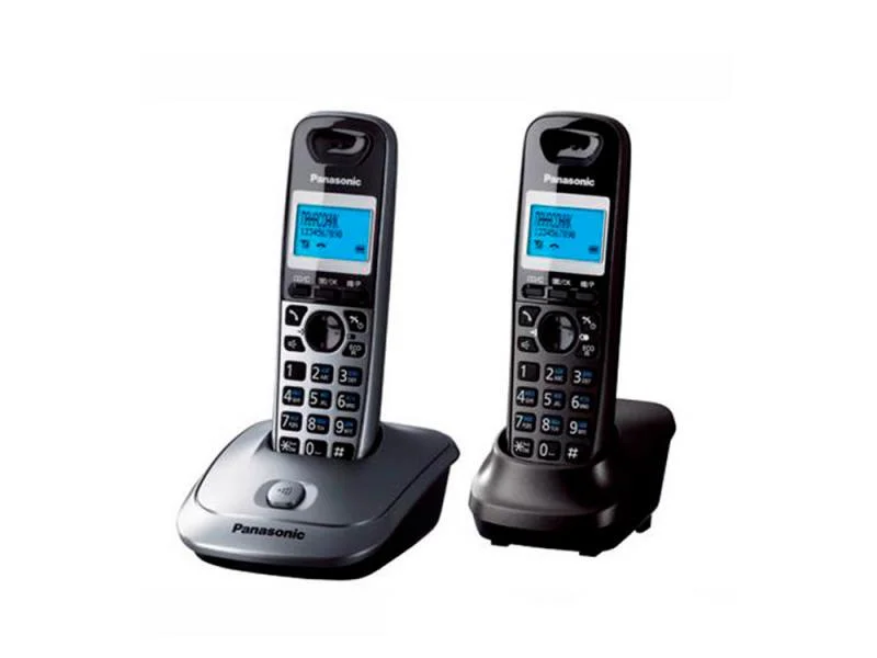Телефон Panasonic KX-TG2512RU1 2 трубки-0