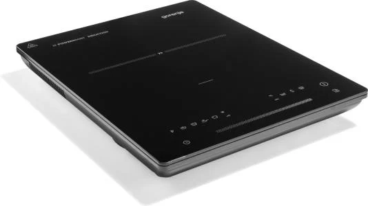 Плитка индукционная Gorenje ICY2000SP (1 конфорка / Закаленное стекло / 2000 Вт / Черный)-0