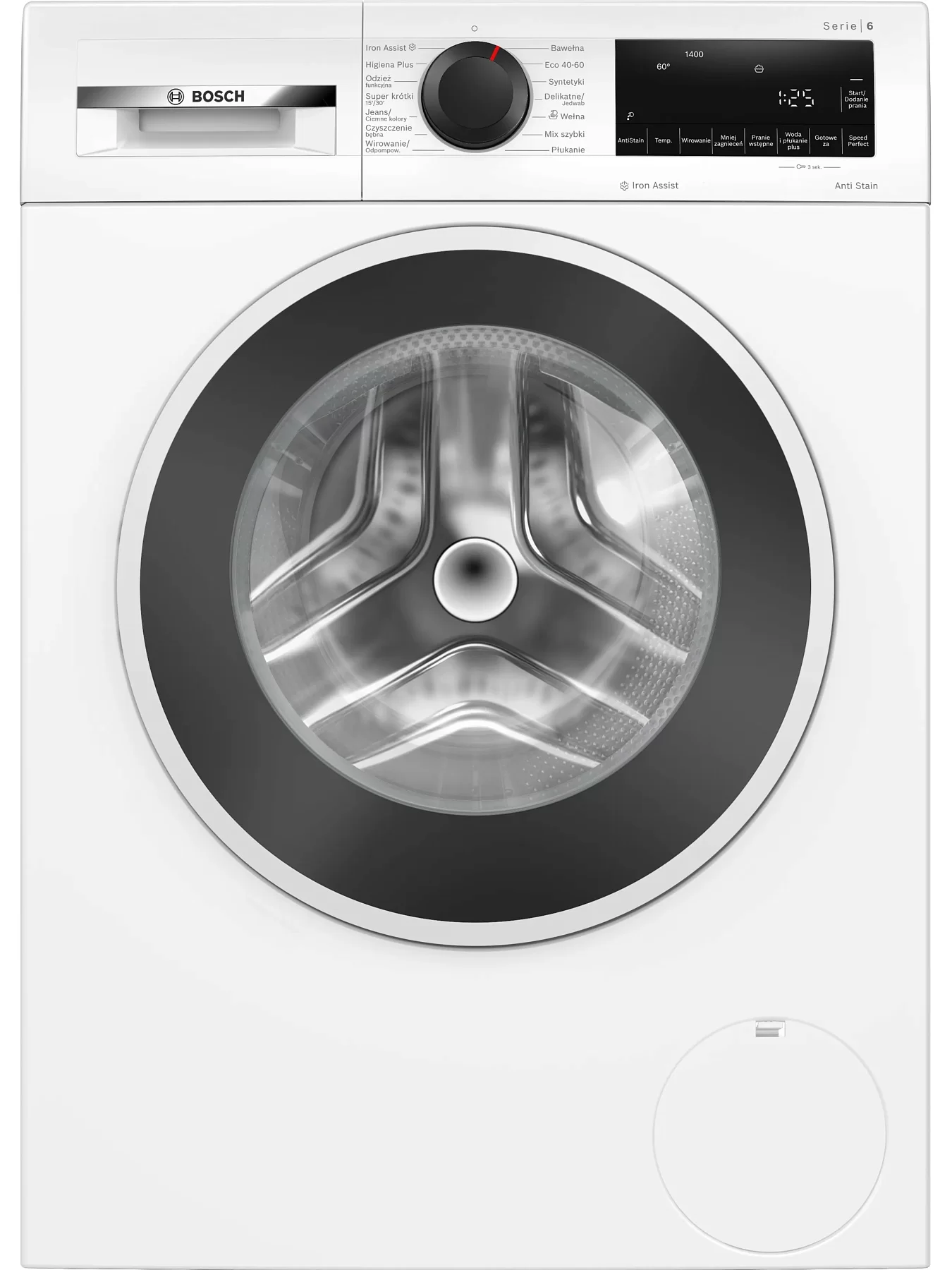 Стиральная машина Bosch WGG254ZGPL (Serie6 / 58,8-63,2см / 10кг / 1400об / SpeedPerfect / Iron Assist / EcoSilence Drive / AntiStain / A+++)-0
