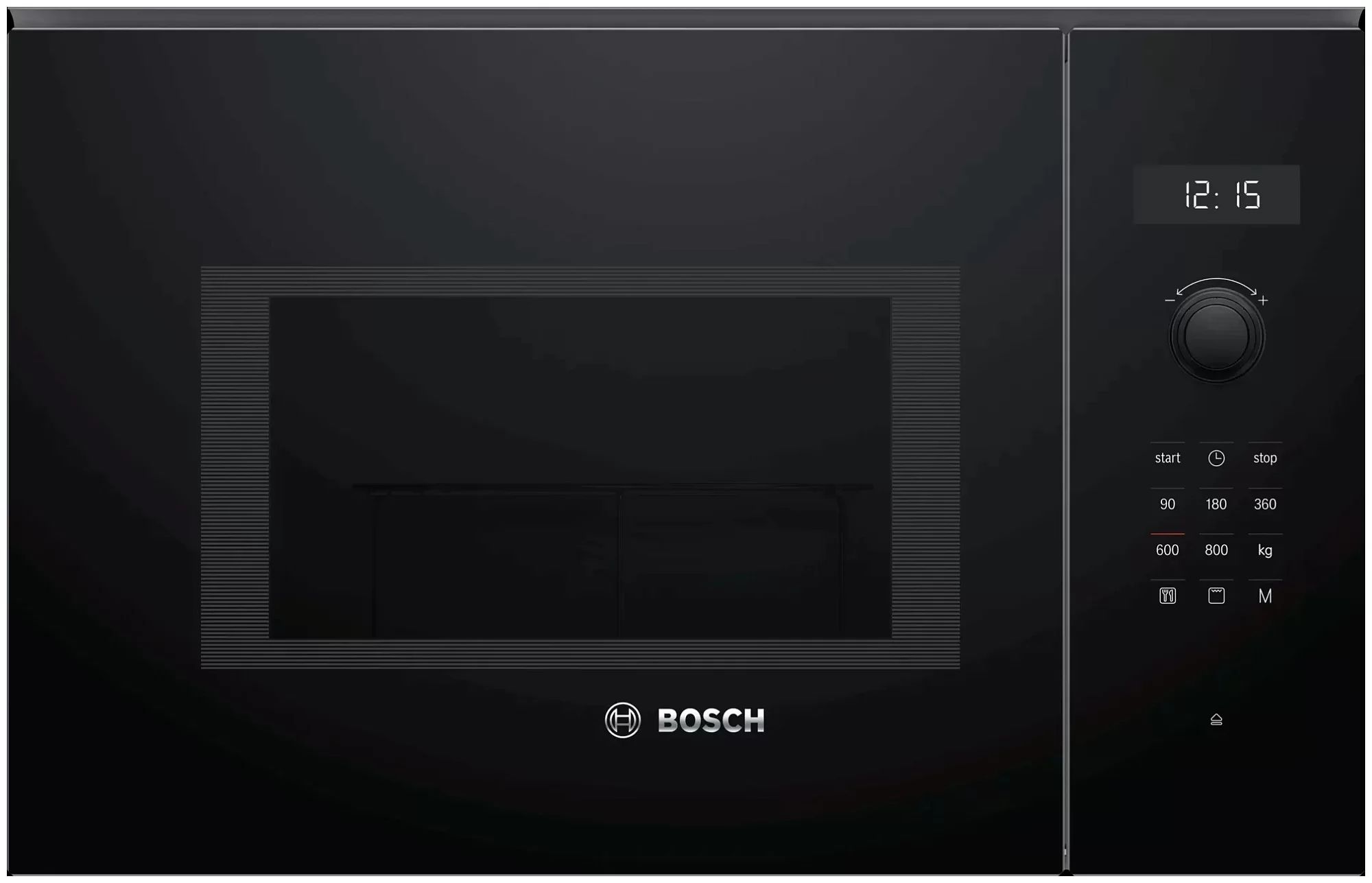 Микроволновая печь встраиваемая Bosch BEL554MB0 (Serie6 / черный / 25л / ширина - 59,4 см / 900Вт / Autopilot7 / Гриль - 1200 Вт)-0