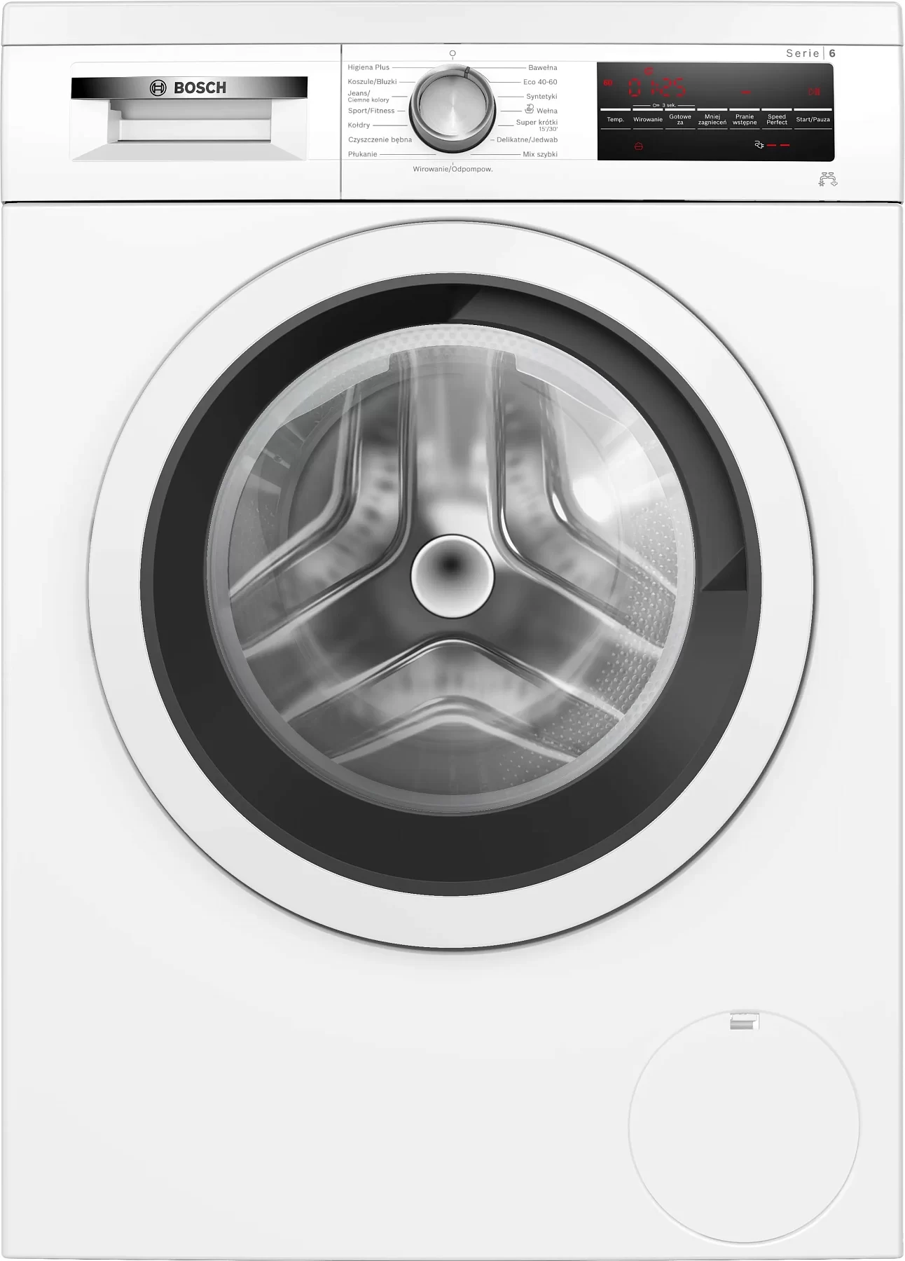 Стиральная машина Bosch WUU28T10PL (Serie6 / 59-63,2см / 9кг / 1400об / BiThermal / SpeedPerfect / IronAssist / EcoSilence Drive / Higiena Plus /A+++)-0