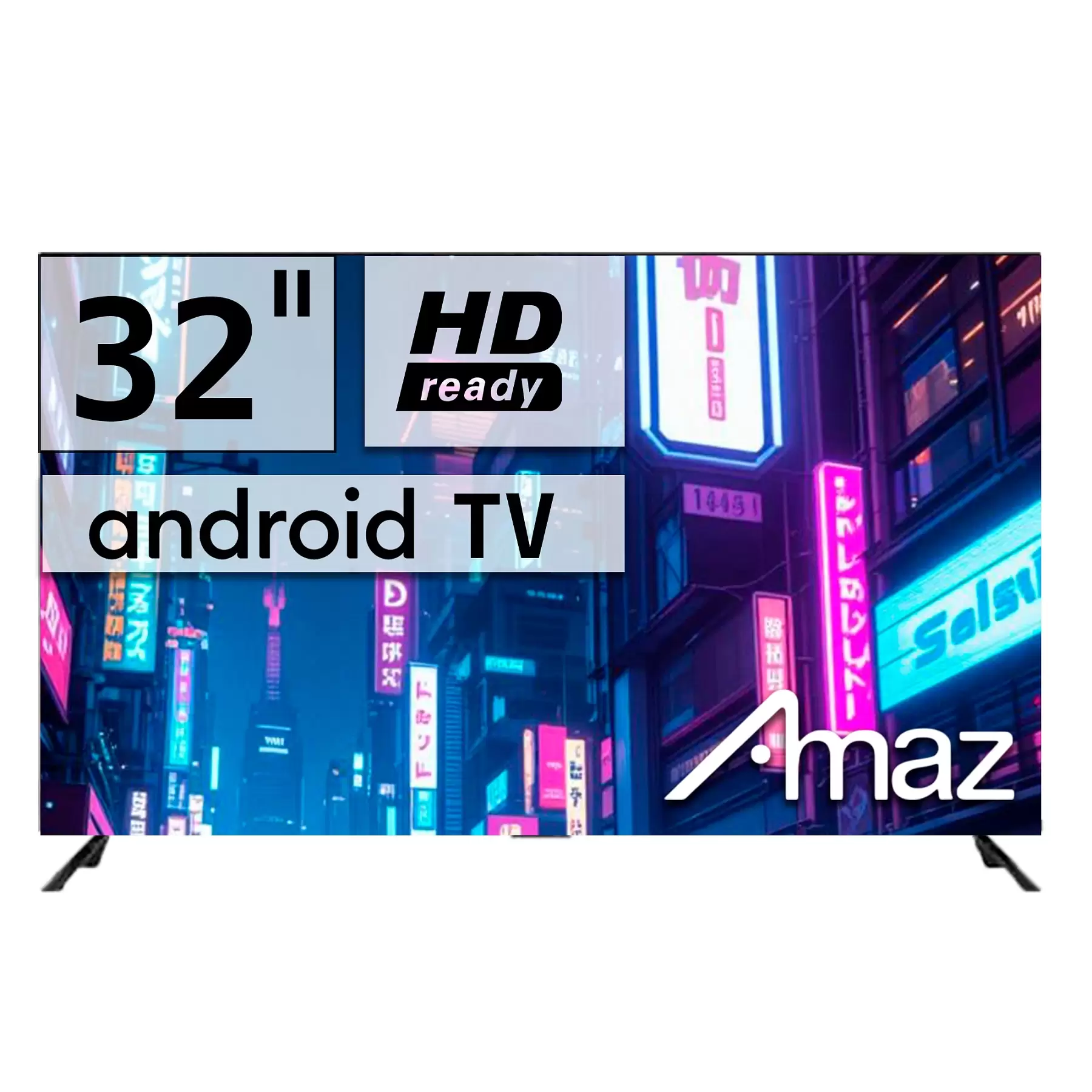 Телевизор Amaz AM32CXAS9 HD Android -0