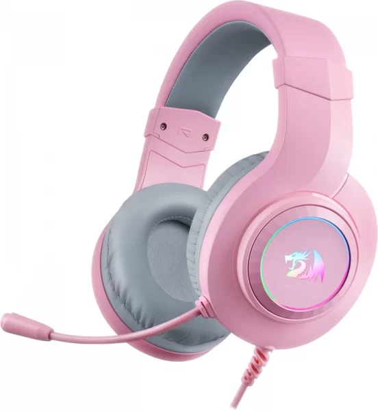 Игровая гарнитура REDRAGON HYLAS RGB PINK (70746) -0