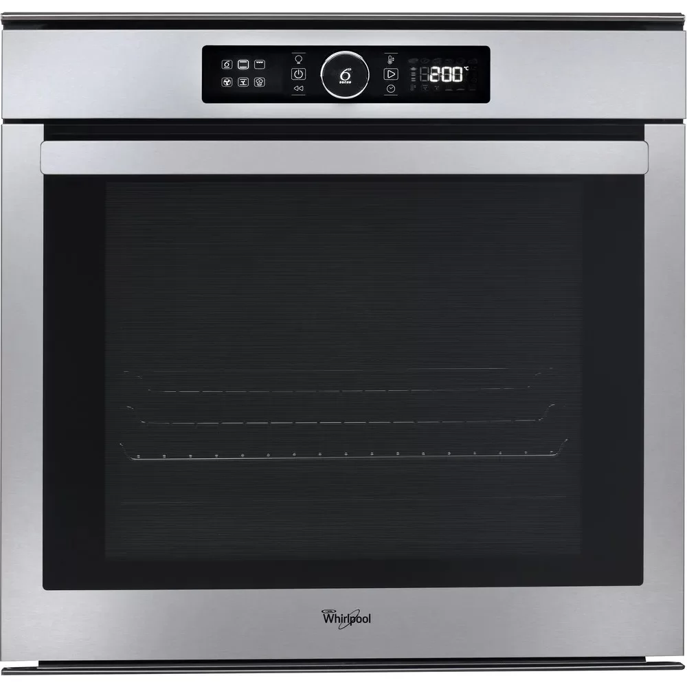Духовой шкаф Whirlpool AKZM 8420 IX (73 л / до 250 °C / Нерж. сталь / Гидролиз / Гриль / Боковые напр. / сенсорный экран / SoftClosing / A+)-0