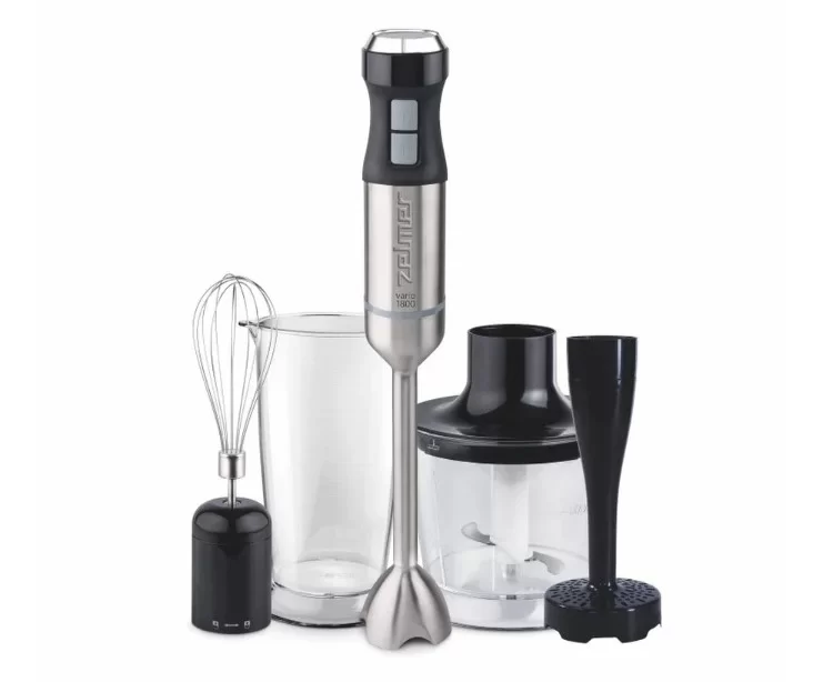 Блендер Zelmer ZHB4752 (1800 Вт/ скоростей 20/ турборежим/ венчик, измельчитель, стакан, пюре)-0