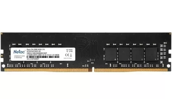 Память DDR5 16Gb 4800MHz Netac Basic NTBSD5P48SP-16-0