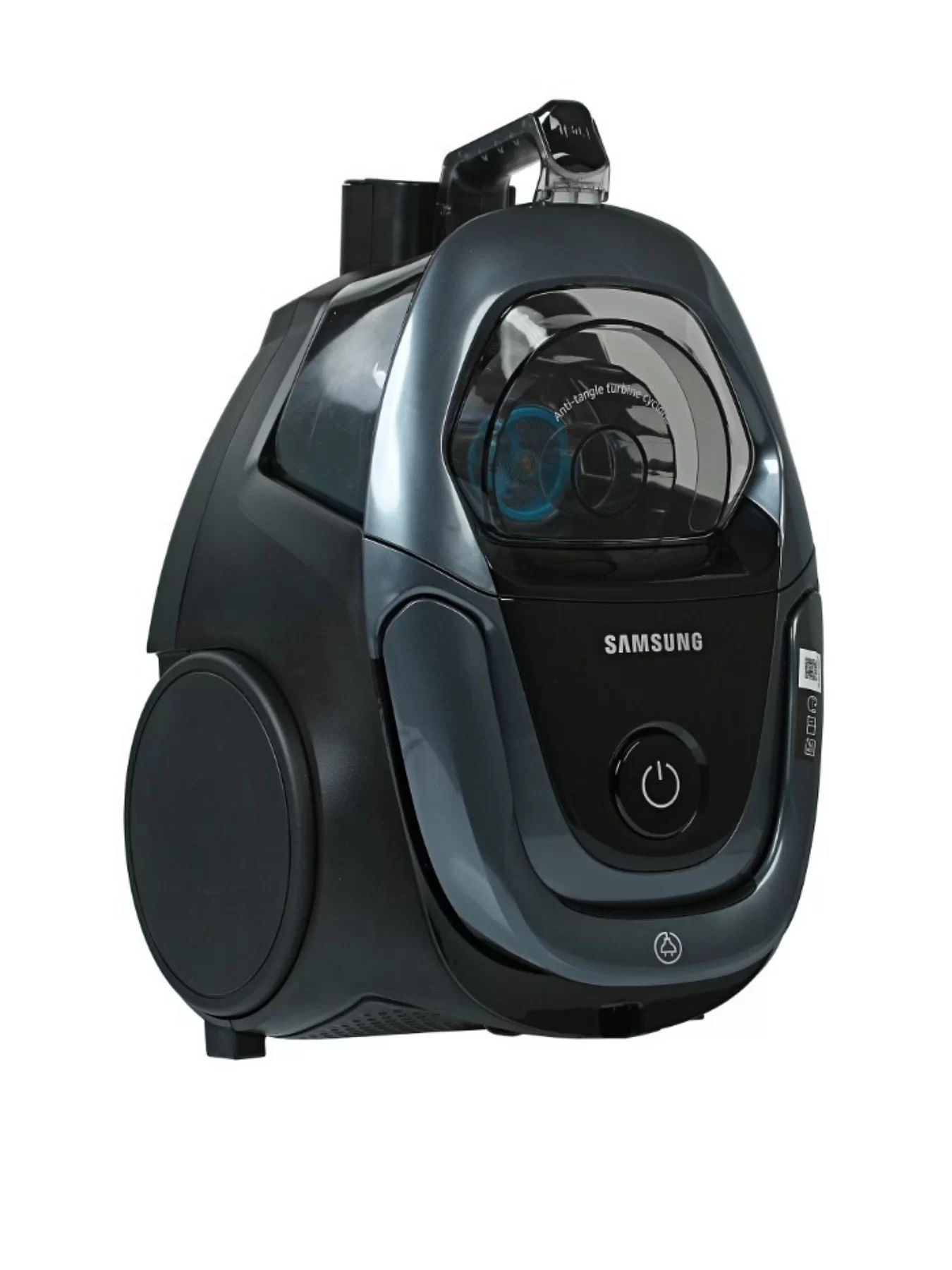 Пылесос Samsung VC18M31C0HG (1800/380 Вт, контейнер, 2л, серый, Anti-tangle turbine, ручка Easy Grip с управлением, турбощётка)-0
