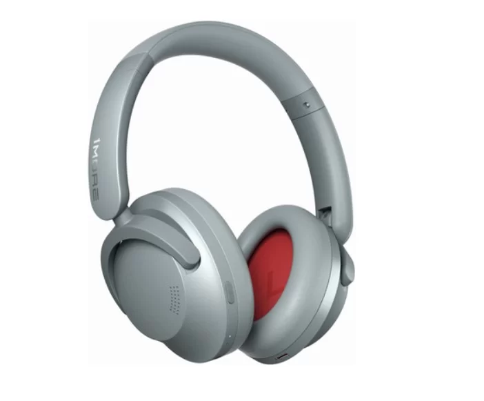 Беспроводные наушники с микрофоном 1MORE SonoFlow серебристые-0