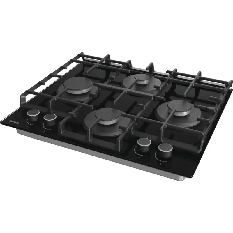 Поверхность газовая Gorenje GT6D42AB (Advanced / Черное стекло / чугун реш ProGrid / BigSurface)-4