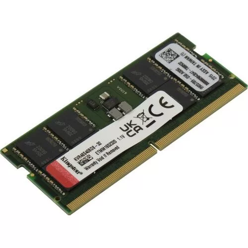 Память DDR5 SODIMM 32Gb 4800MHz Kingston ValueRAM KVR48S40BD8-32-0