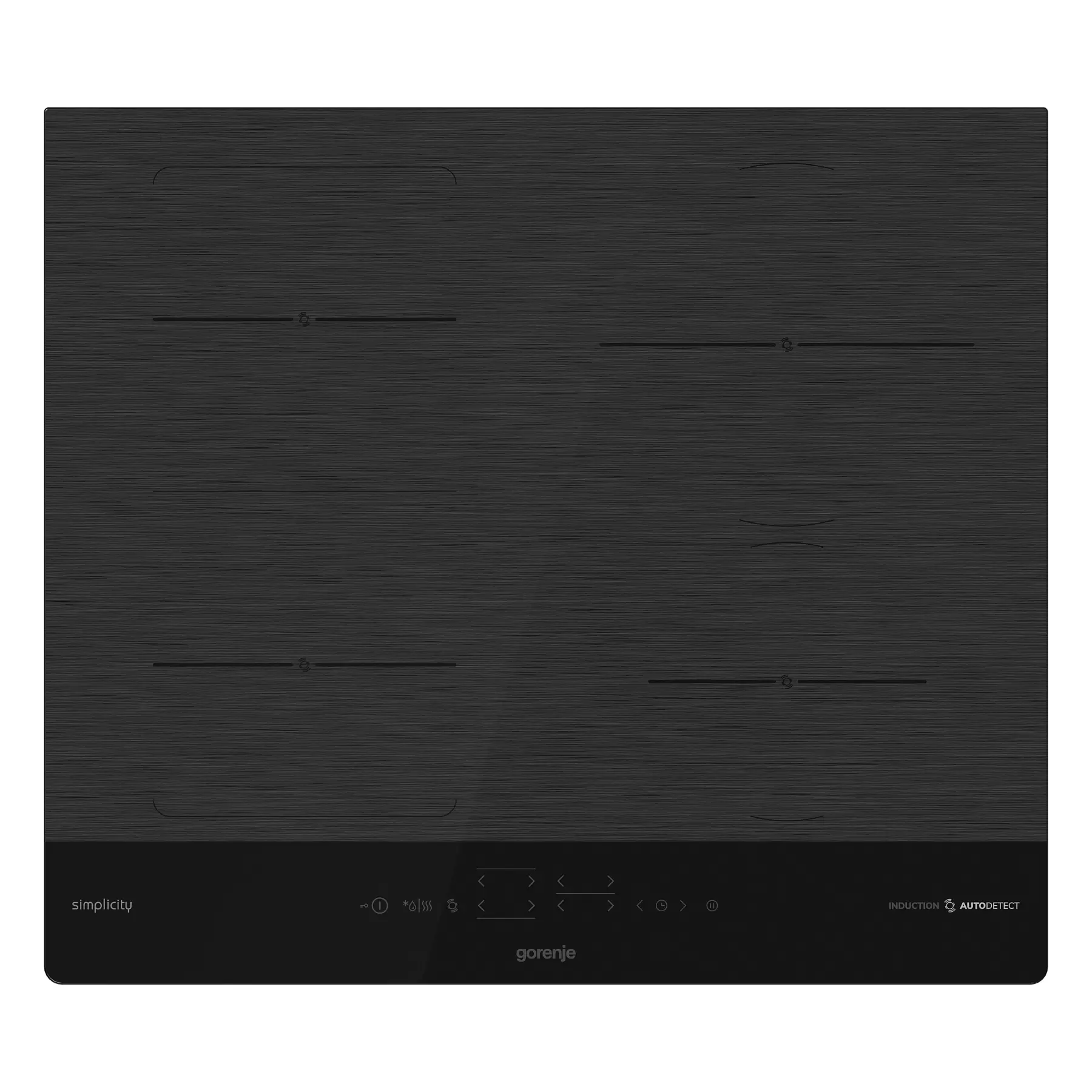 Поверхность индукционная Gorenje IT643SYB (Simplicity 2.1 / черный / стеклокерамика / объединение конфорок / PowerBoost)-0