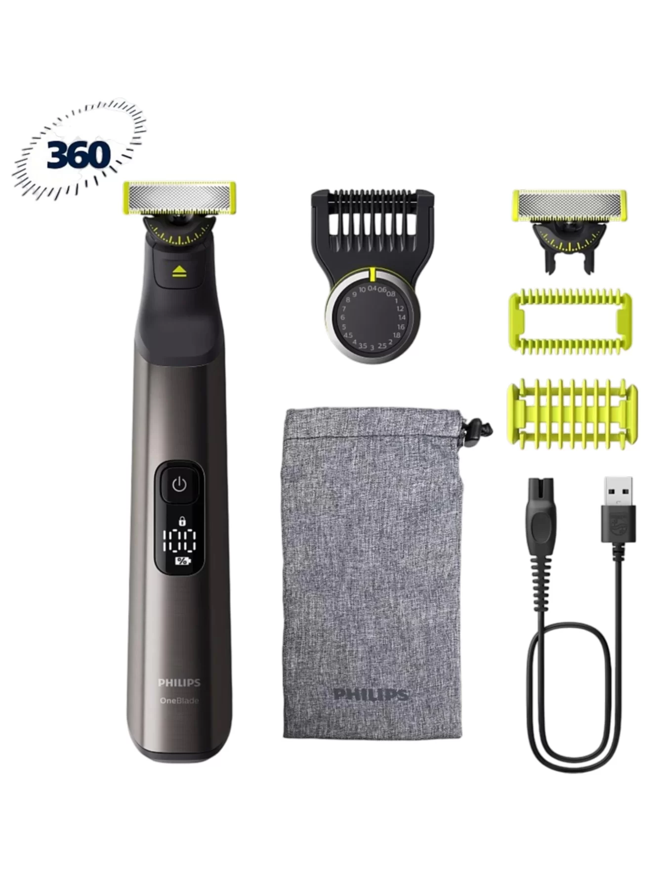 Триммер Philips OneBlade Pro 360 QP6552/15-0