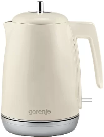 Чайник Gorenje K15RL (2200 Вт / 1,7 л / металл/пластик / бежевый)-0