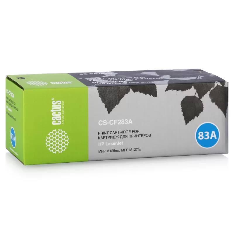 Картридж HP CF283A к HP LaserJet MFP M125 | M127/Canon 737 CS-CF283A 1,5К Cactus-0