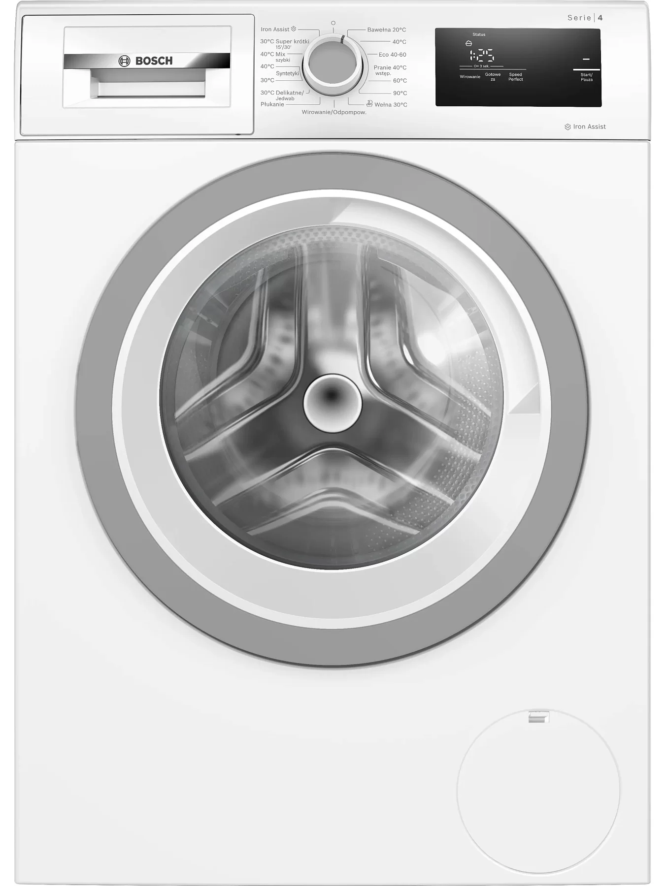 Стиральная машина Bosch WAN2403BPL (Serie4 / 59-63,3см / 8 кг / 1200об / пар / SpeedPerfect / ActiveWater Plus / EcoSilence Drive / A+++)-0